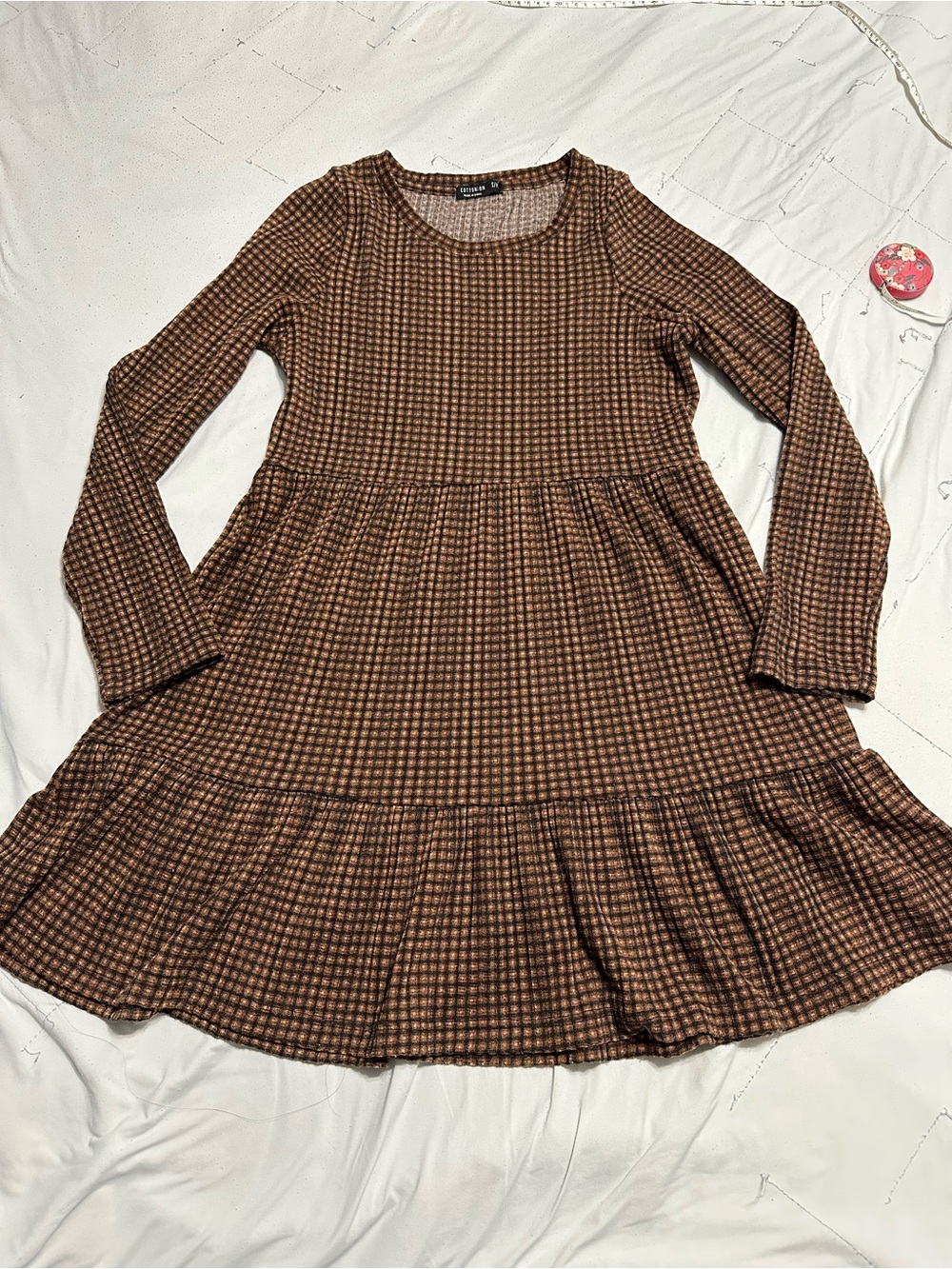 Cotton On Gingham Babydoll Dress